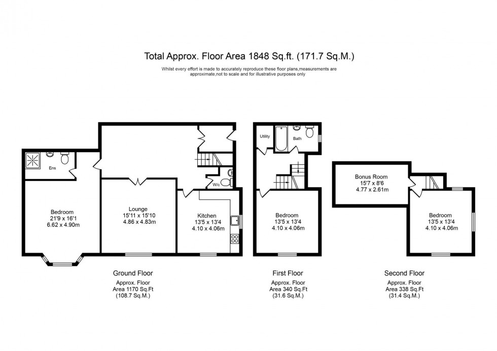 Floorplan for Westcliffe Road, Southport