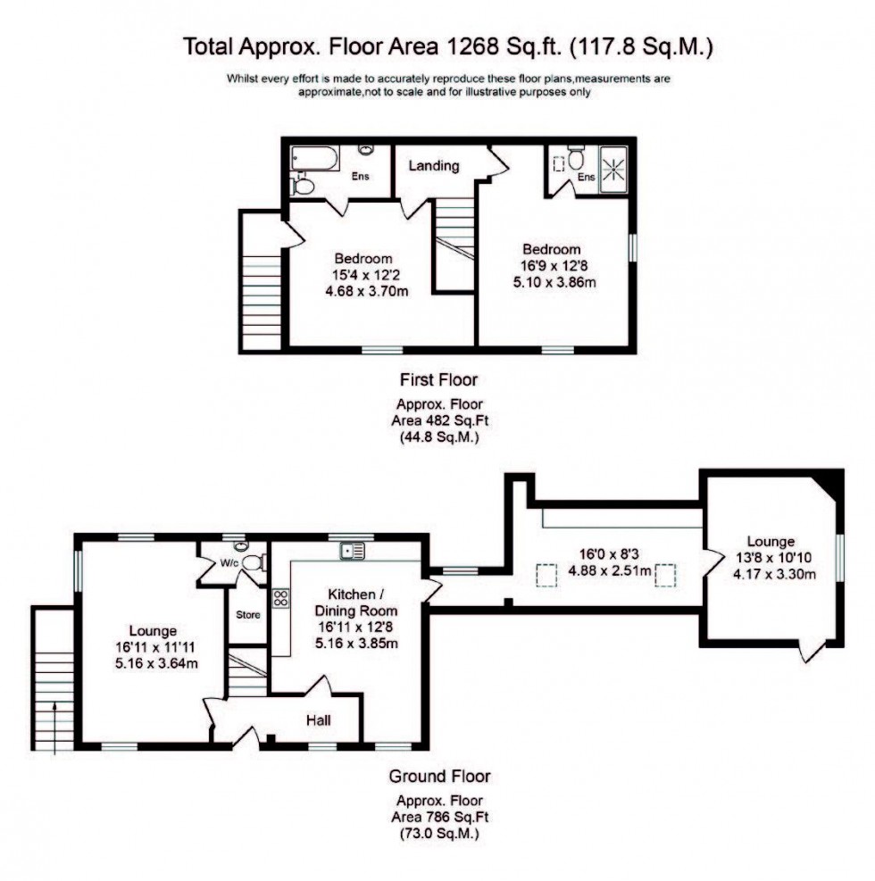 Floorplan for Station Road, Barton