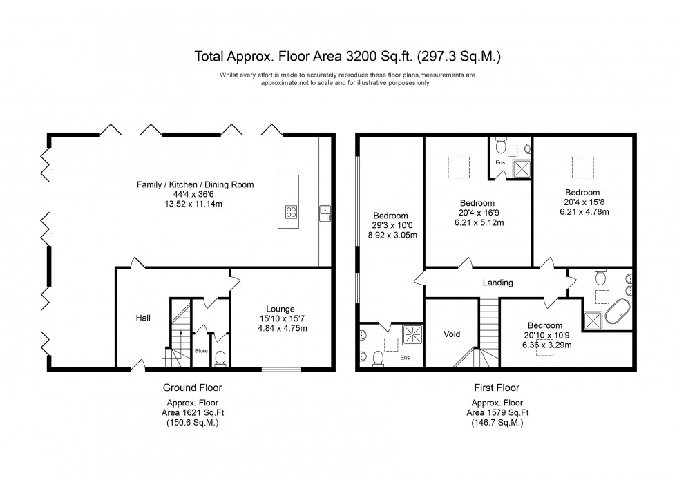 Floorplan for Broad Lane, Aughton