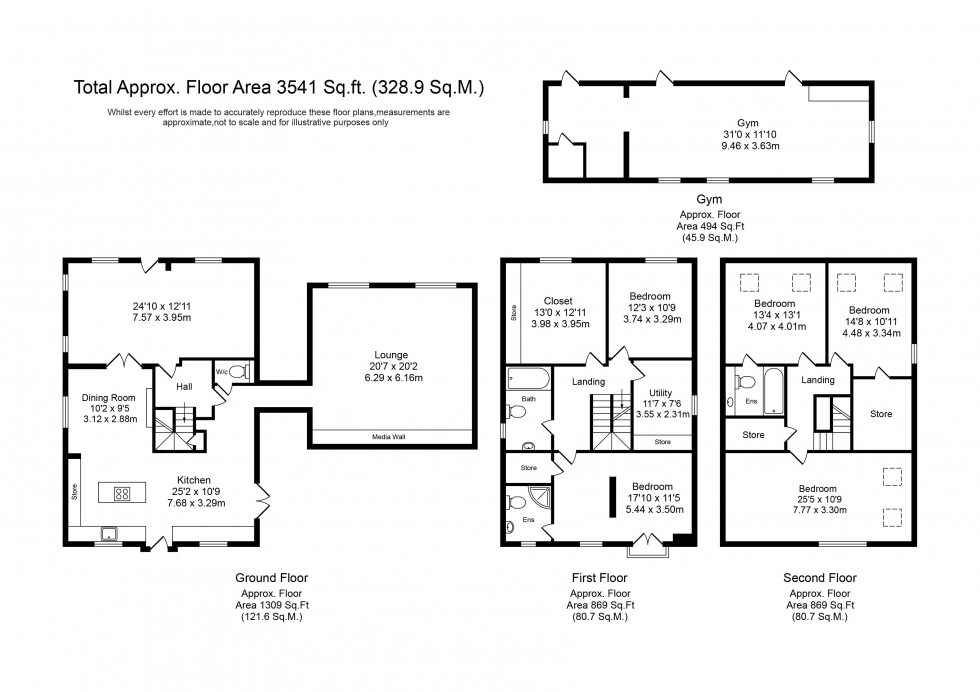 Floorplan for Lowry Hill Lane, Lathom