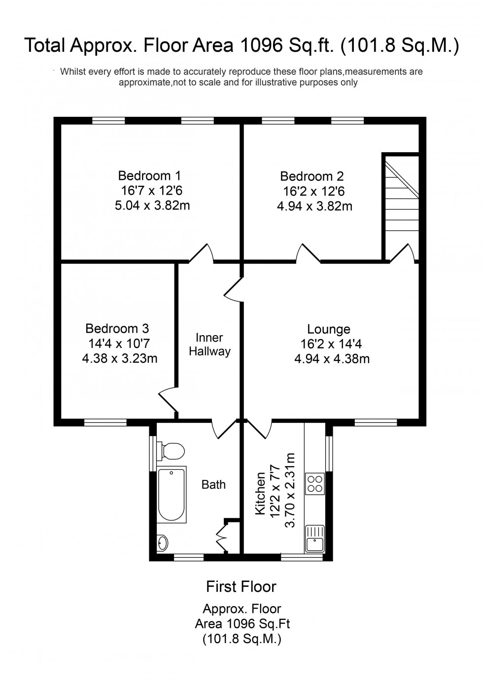 Floorplan for Eaves Lane, Chorley