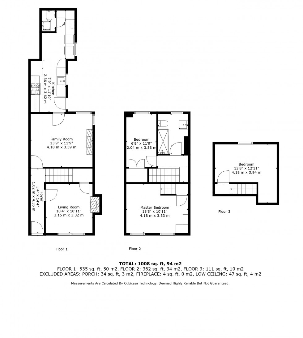 Floorplan for Langton Brow, Chorley