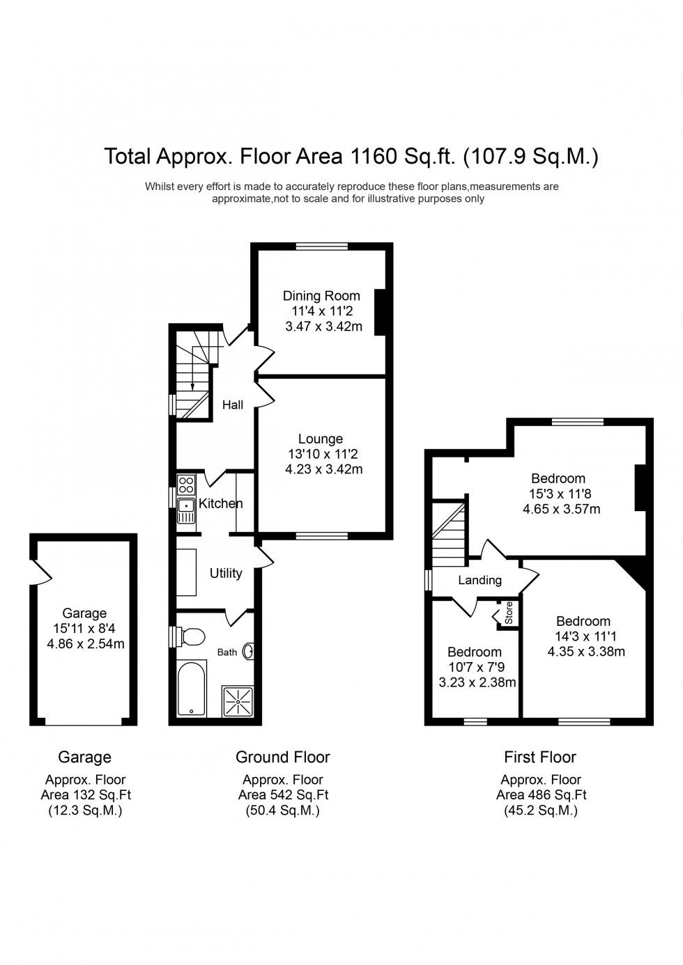 Floorplan for Park Lane, Maghull