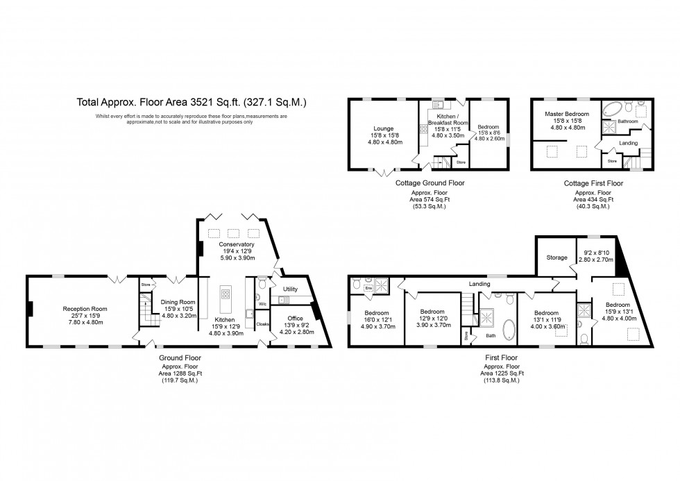 Floorplan for Drummersdale Lane, Scarisbrick