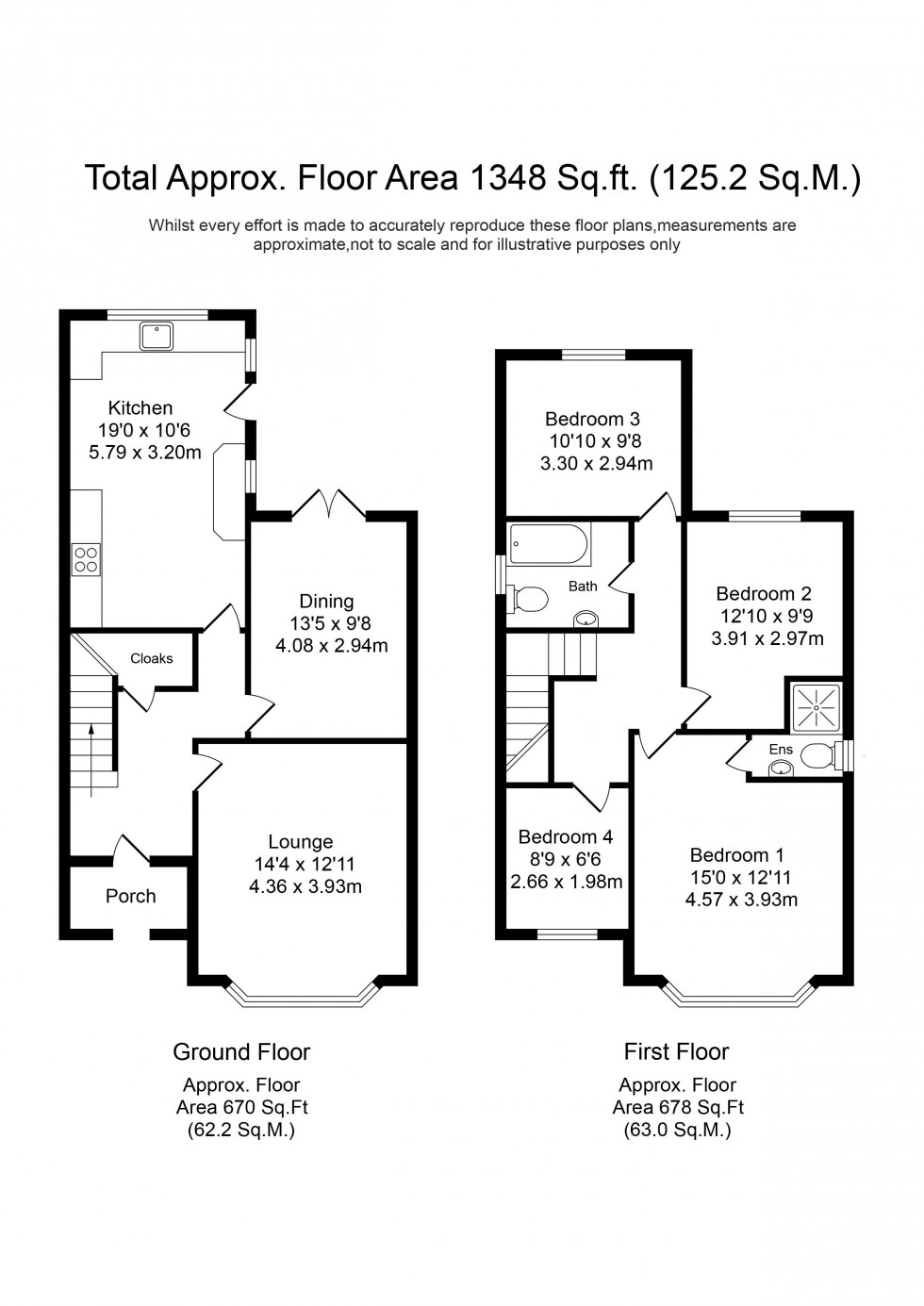 Floorplan for Cambridge Road, Southport