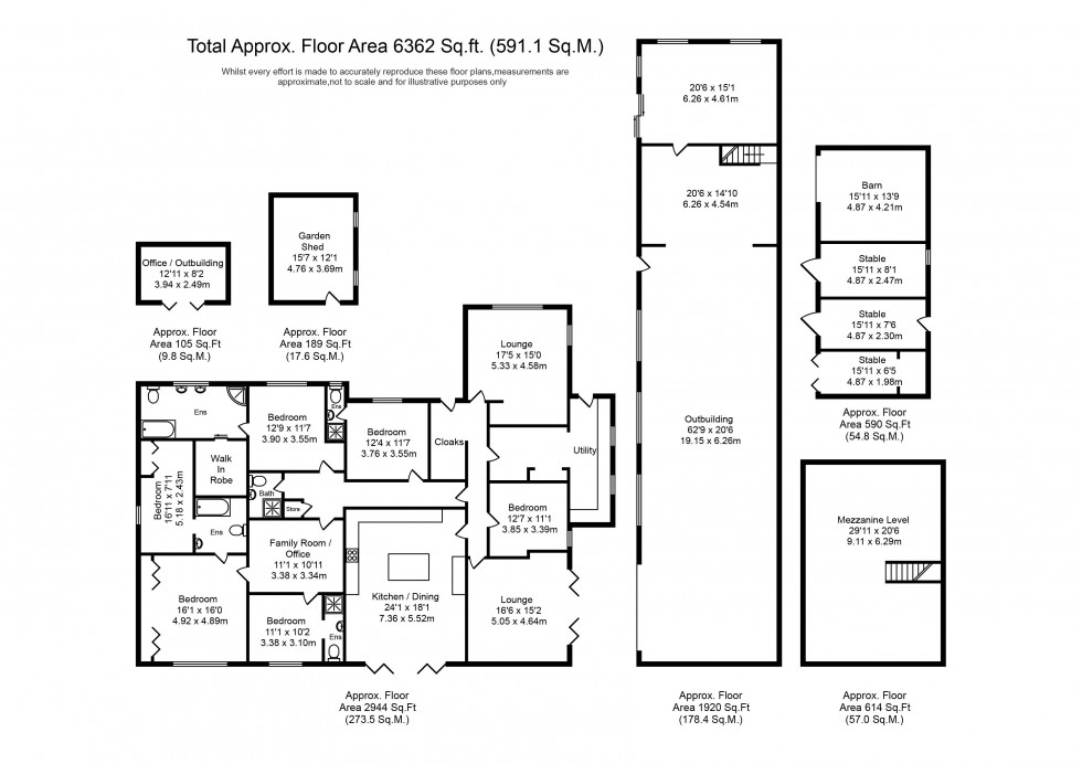 Floorplan for Wheat Lane, Lathom