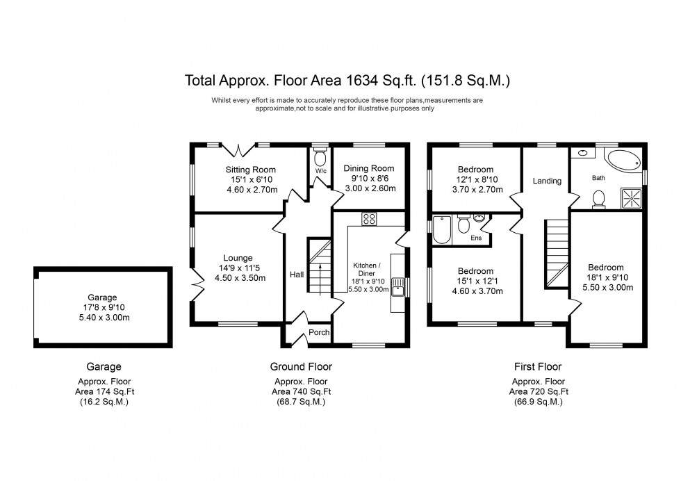 Floorplan for Gaw Hill View, Aughton