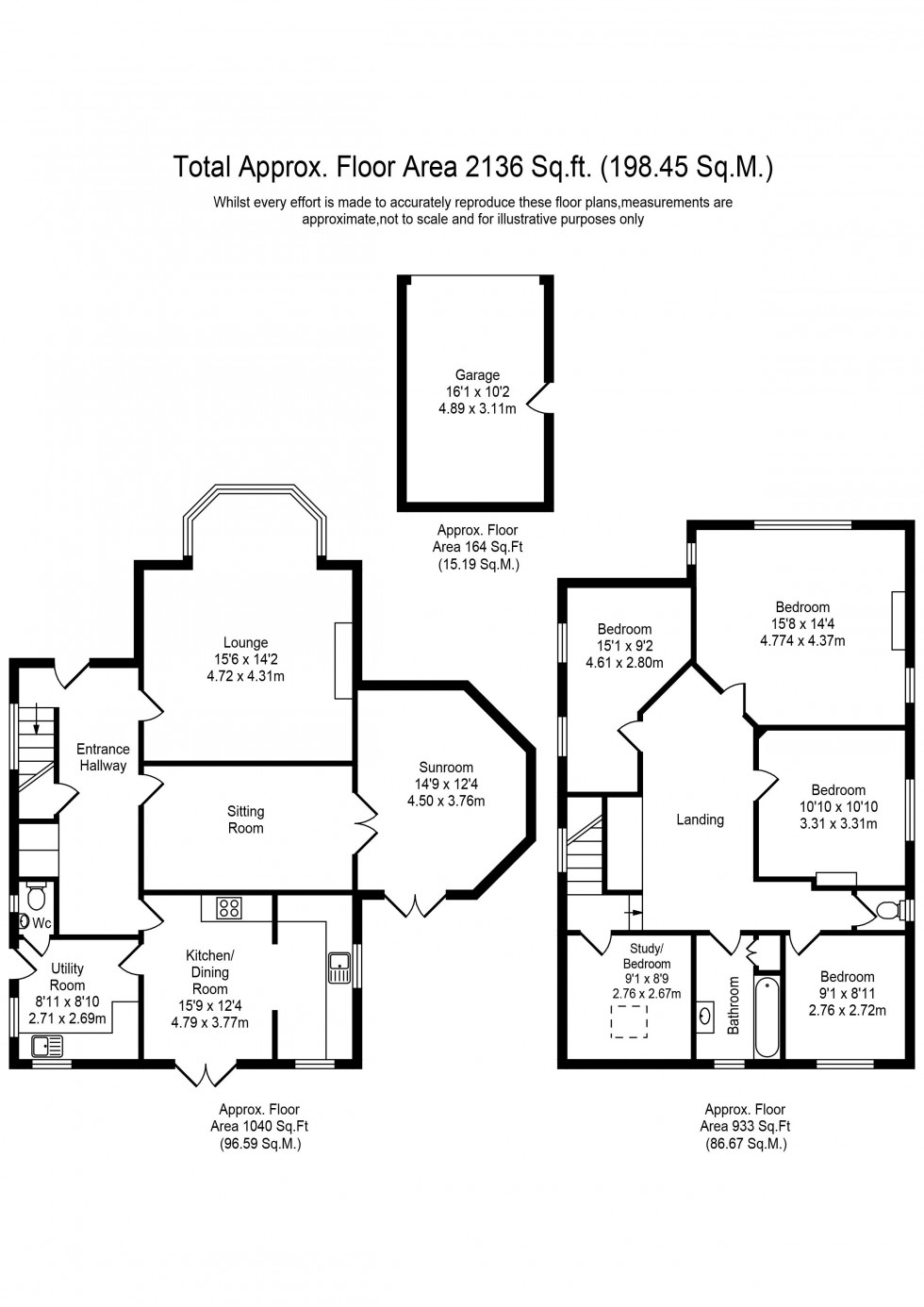 Floorplan for Beech Road, Aughton