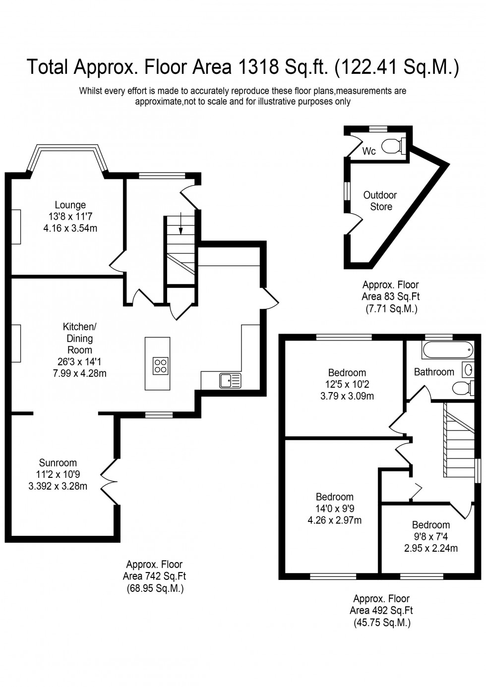 Floorplan for Whalley Drive, Aughton