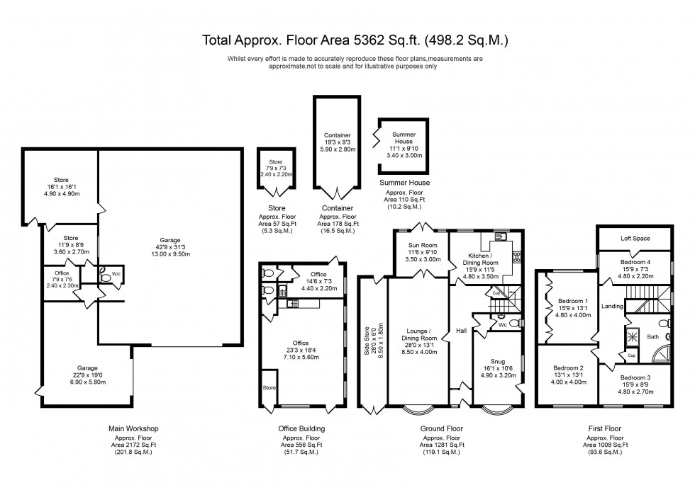 Floorplan for Sandy Lane, Skelmersdale