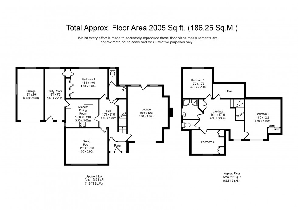 Floorplan for Long Lane, Aughton