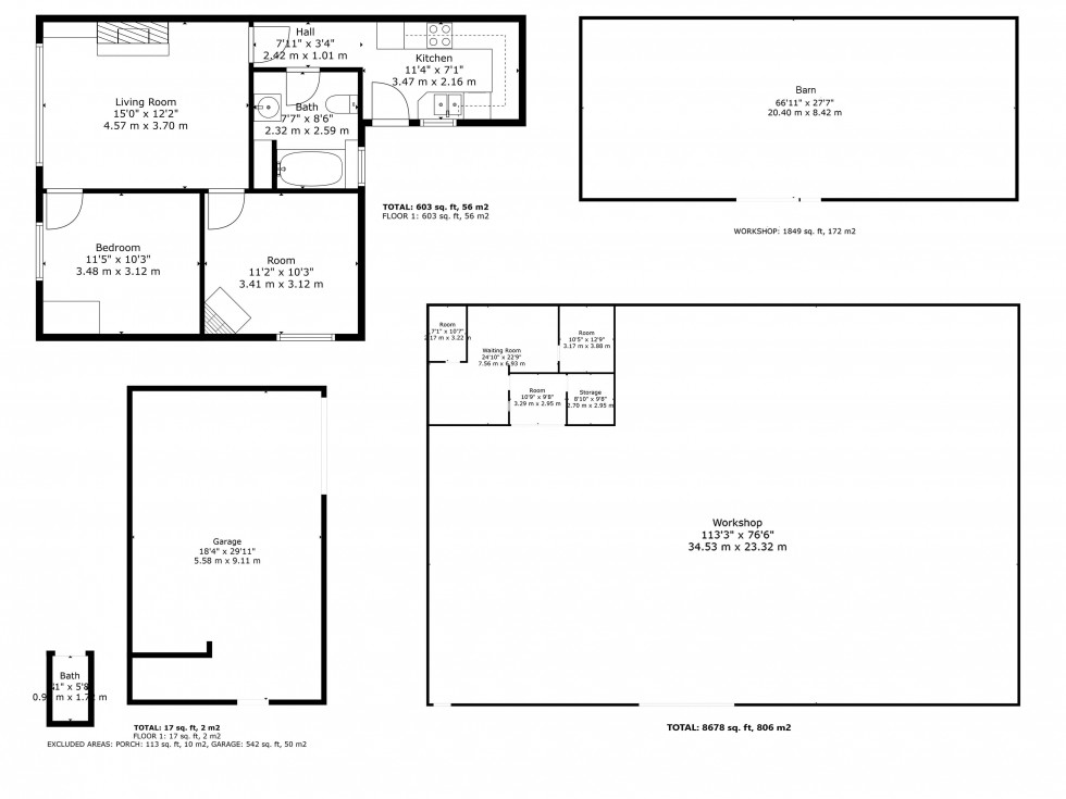 Floorplan for Old Hollow Lane, Banks