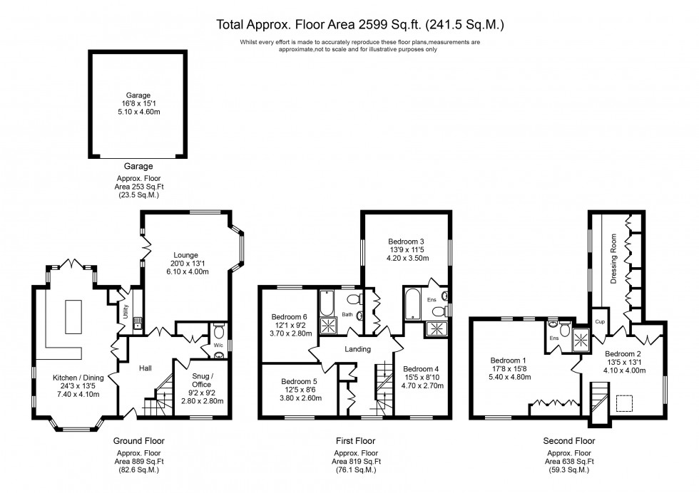 Floorplan for Kielder Gardens, Clayton-le-Woods