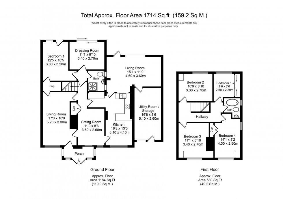 Floorplan for Deyes End, Maghull