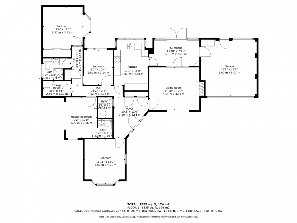 Floorplan for Course Lane, Newburgh