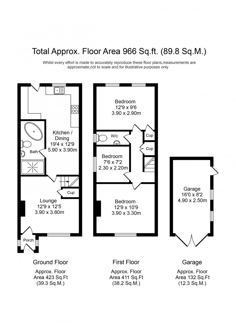 Floorplan for Liverpool Road, Maghull