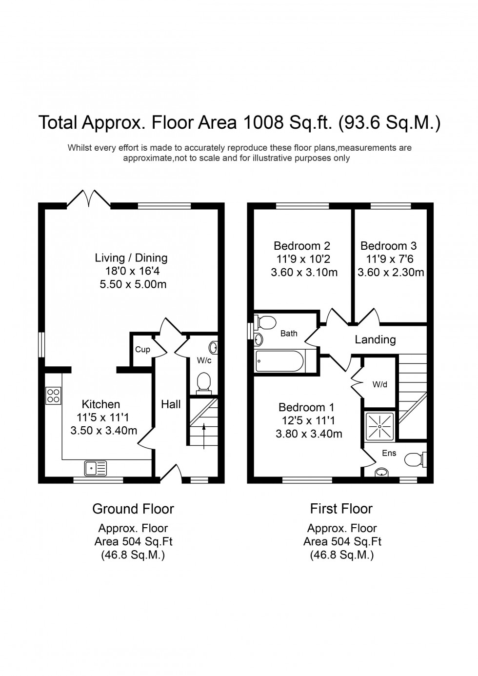 Floorplan for Southport Road, Lydiate