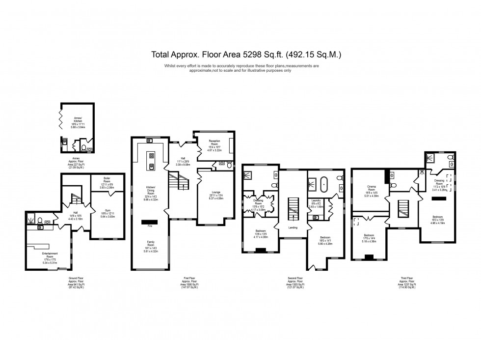 Floorplan for Thornhill, Aughton