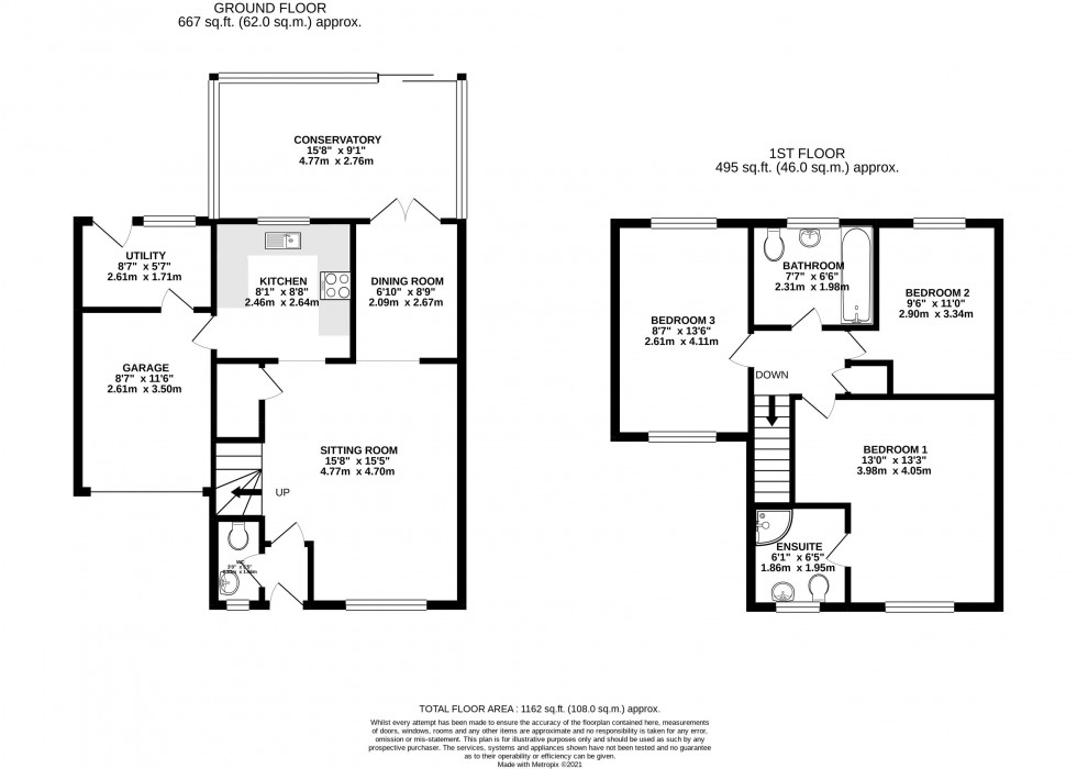 Floorplan for Spring Mews, Whittle-Le-Woods