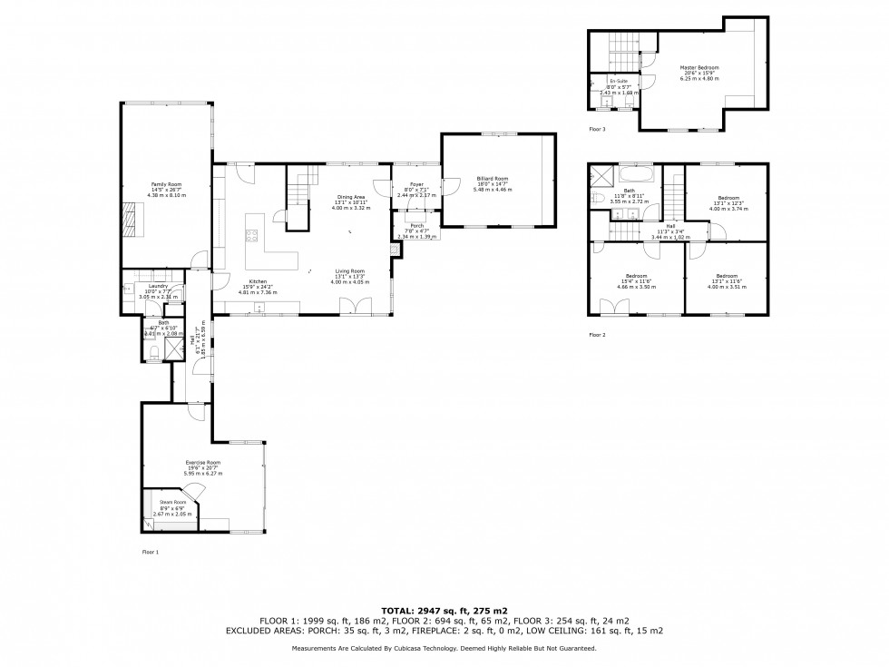 Floorplan for Gregory Lane, Halsall