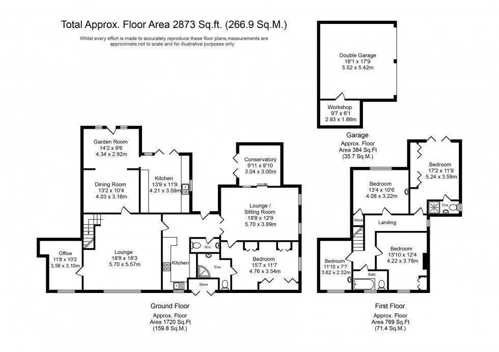 Floorplan for New Lane, Burscough