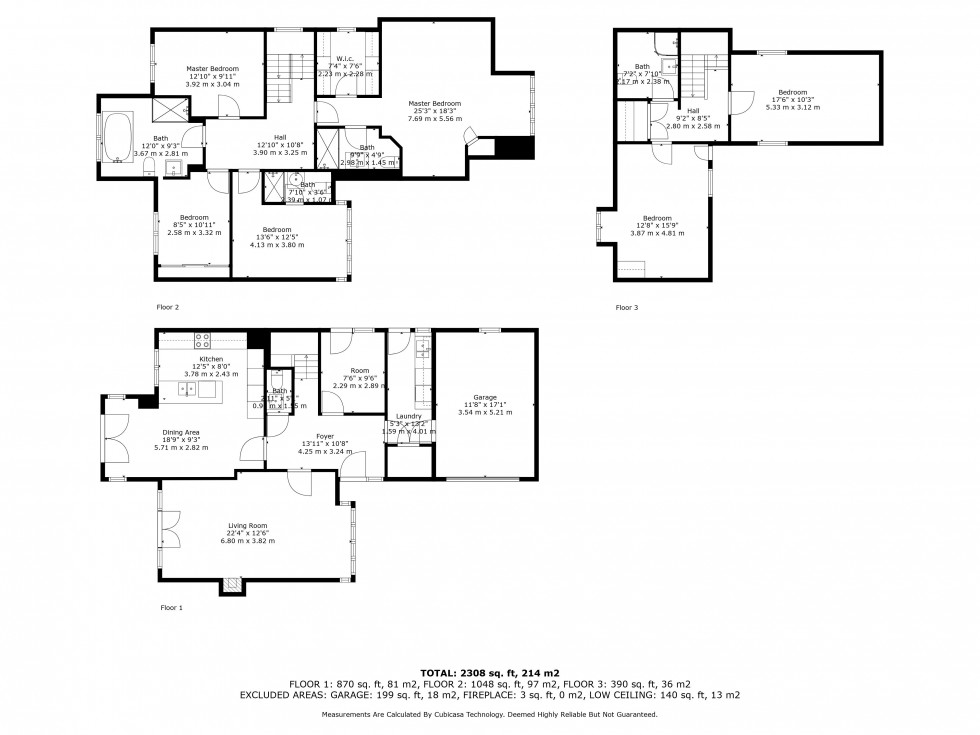 Floorplan for Gregson Lane, Hoghton