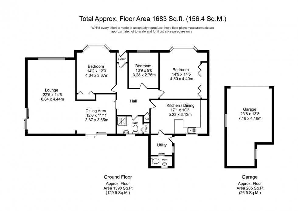 Floorplan for Drummersdale Lane, Scarisbrick