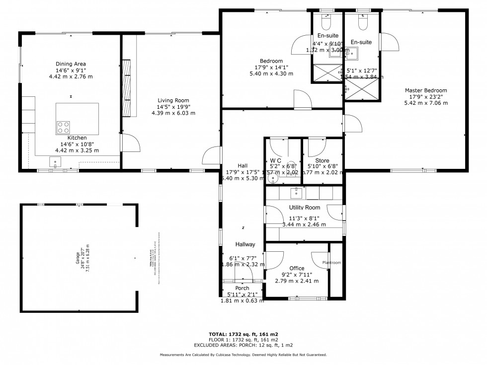 Floorplan for Brown House Lane, Chorley