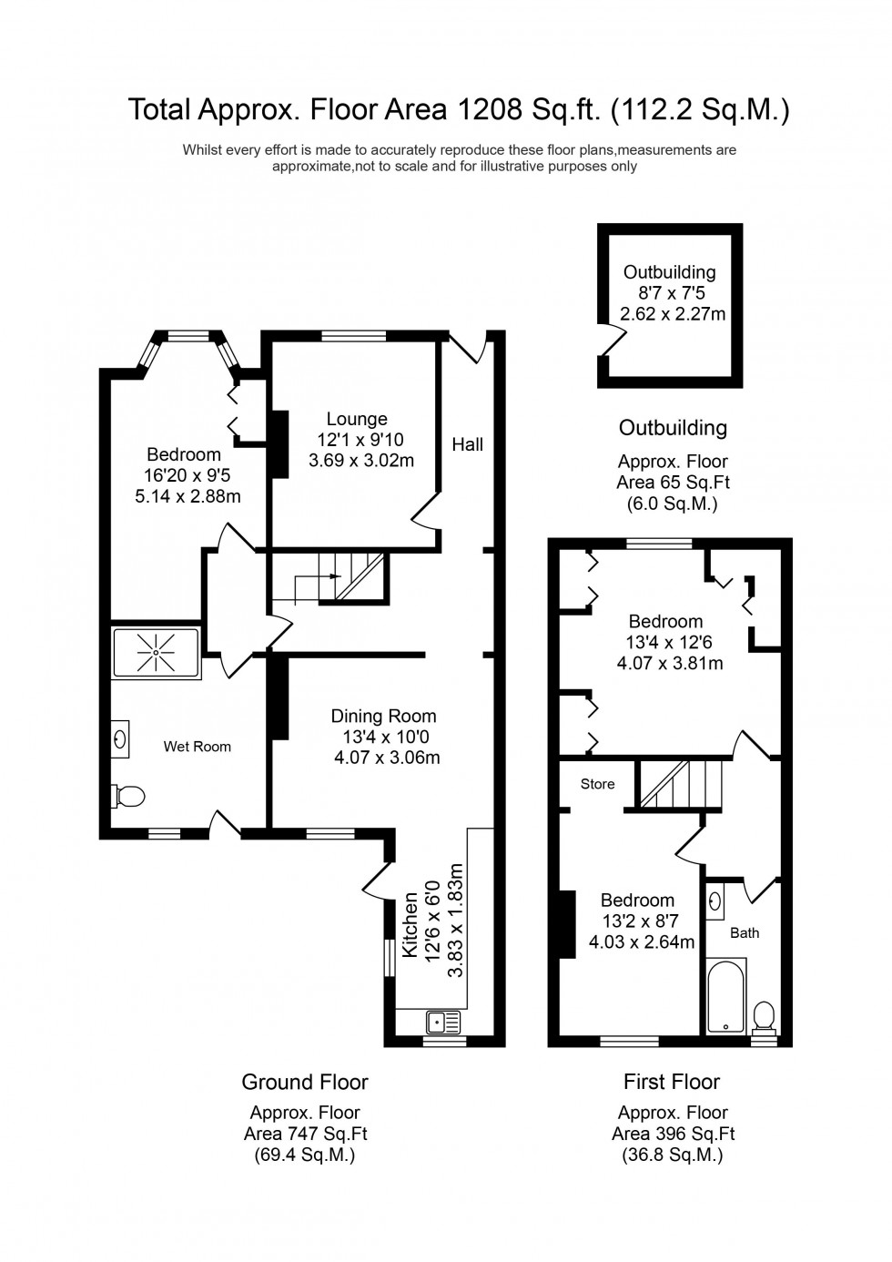 Floorplan for Asmall Lane, Ormskirk