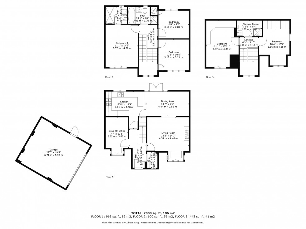 Floorplan for Hornbeam Close, Smithills, Bolton