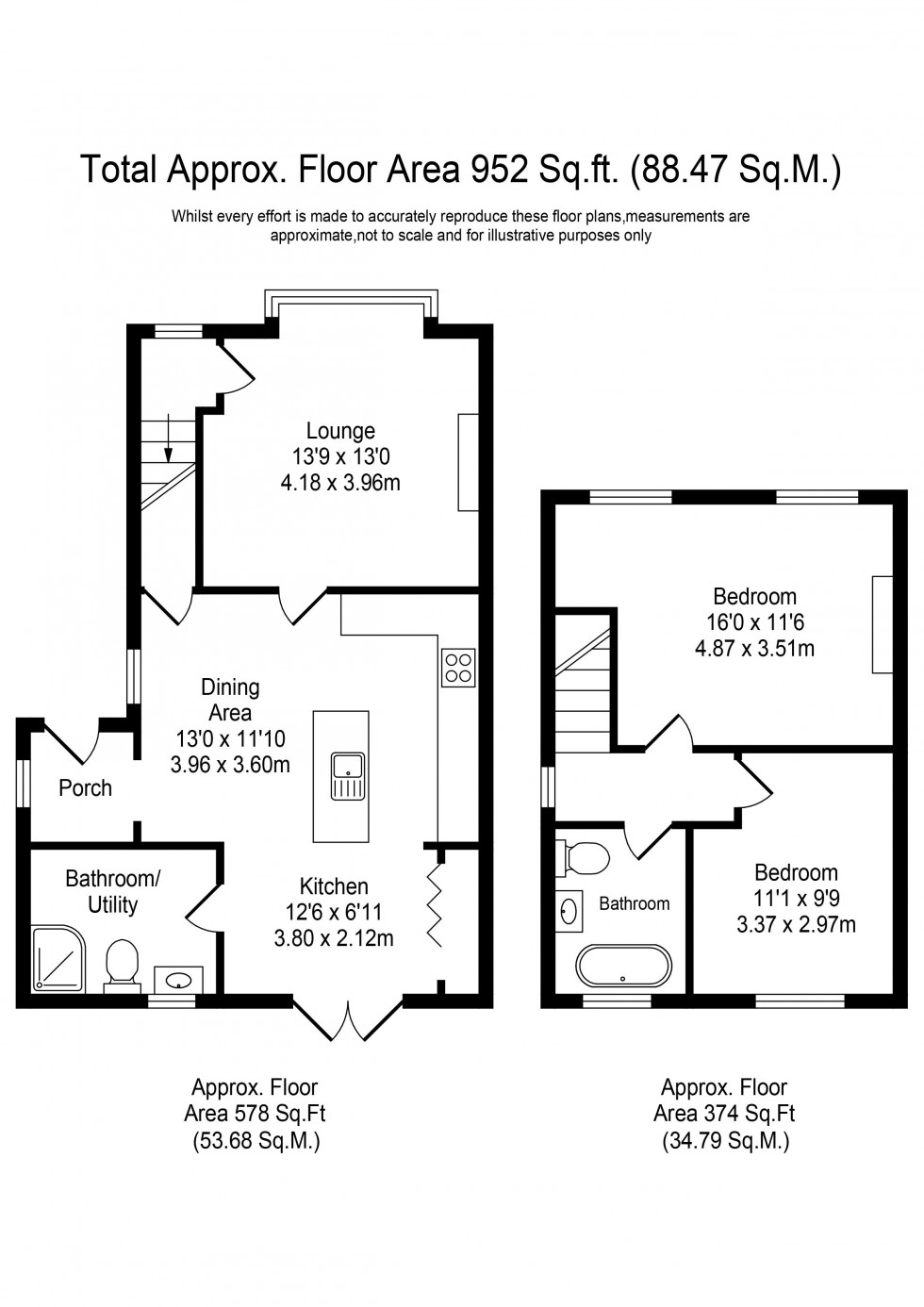 Floorplan for Drummersdale Lane, Scarisbrick