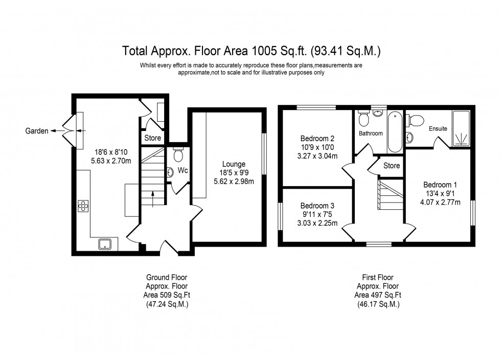 Floorplan for Broad Hey Close, Lathom