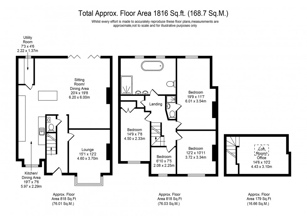 Floorplan for Bromilow Road, Skelmersdale