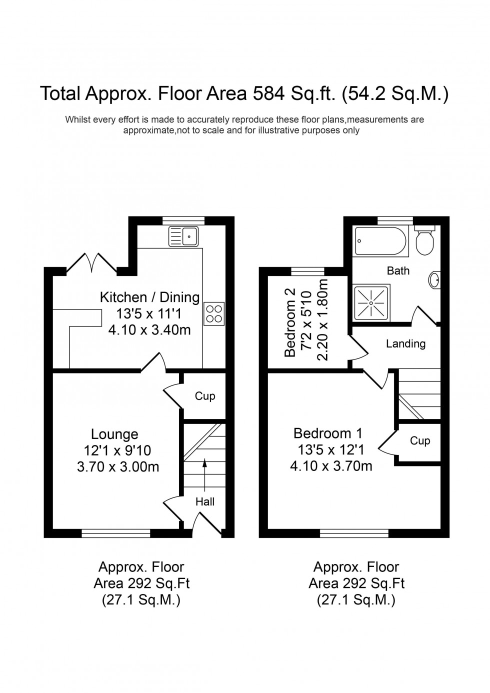 Floorplan for Moss Delph Lane, Aughton