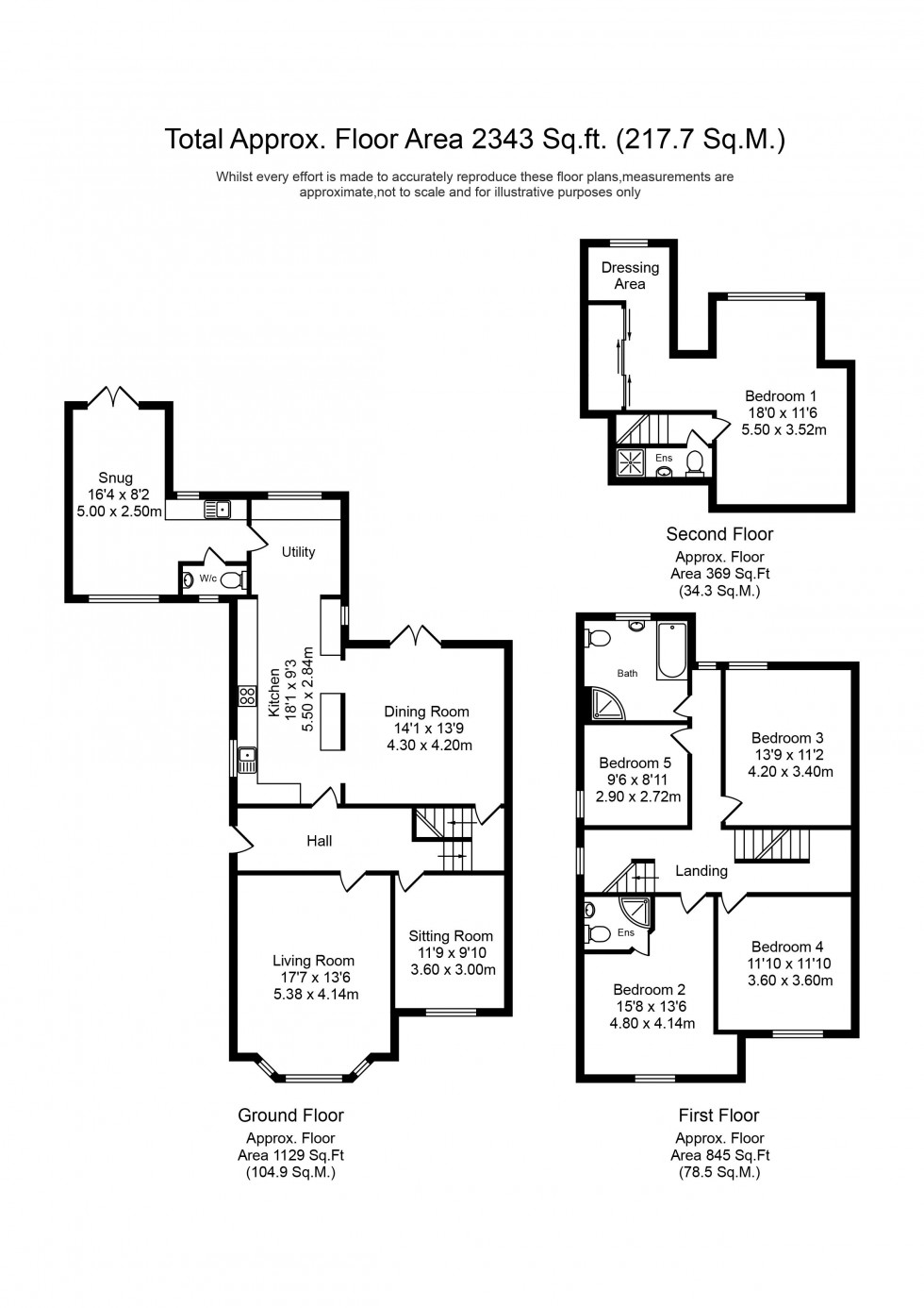 Floorplan for Laurel Road, St Helens