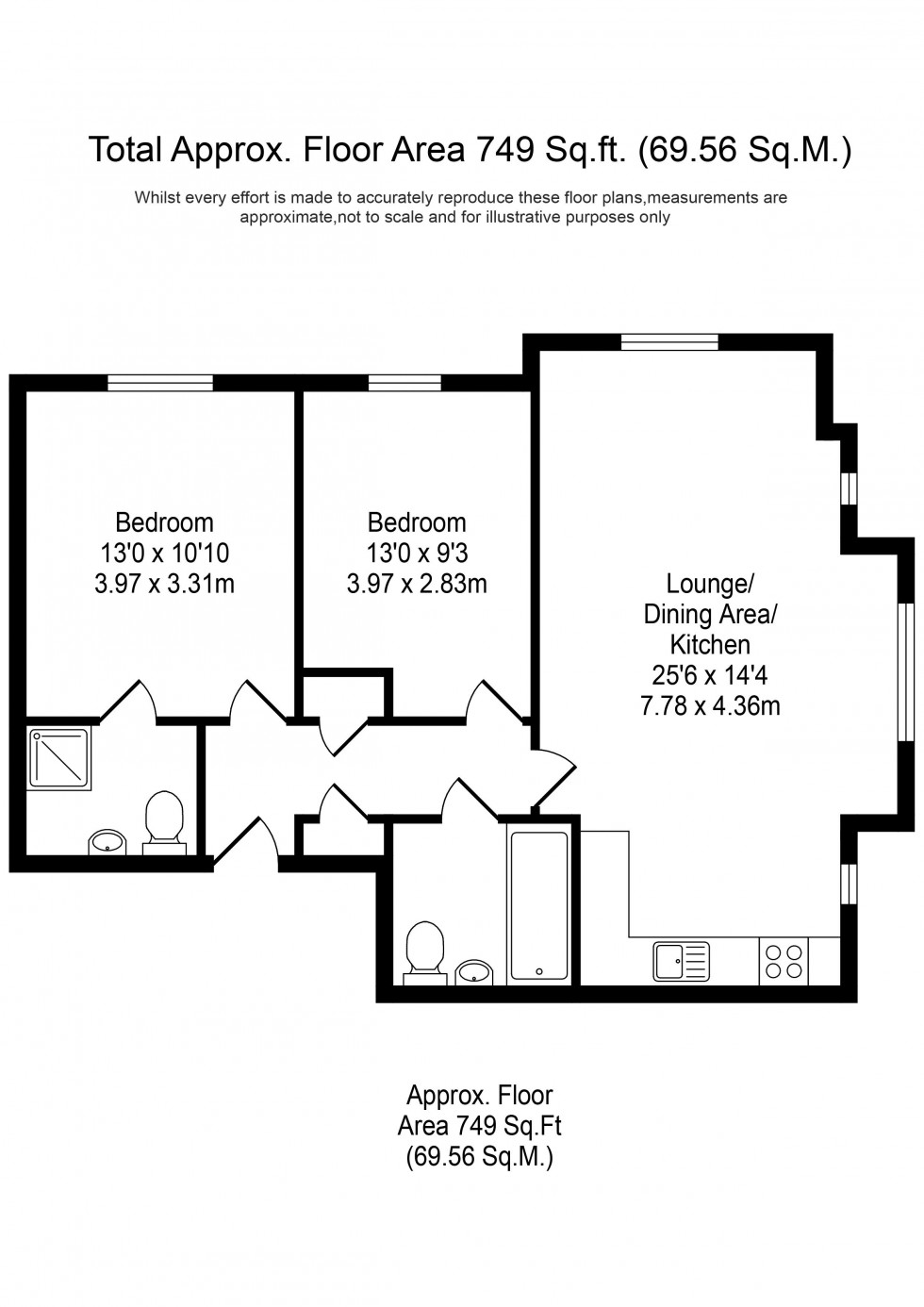 Floorplan for High Grove Park , Ormskirk