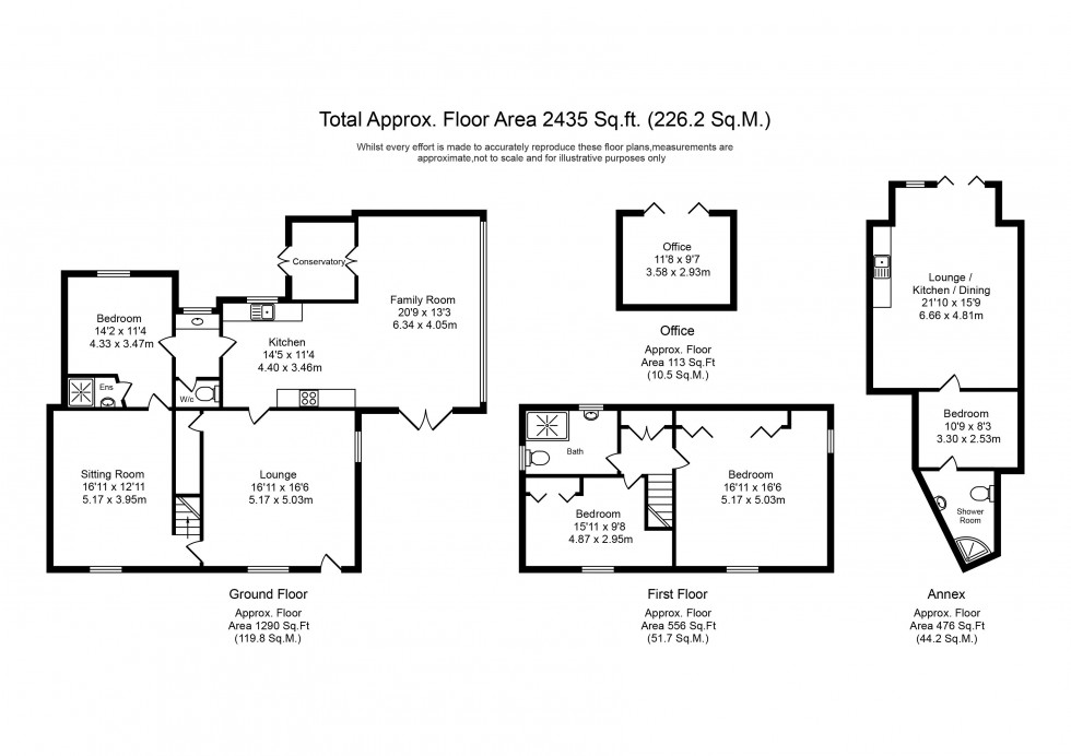 Floorplan for Grimshaw Road, Skelmersdale