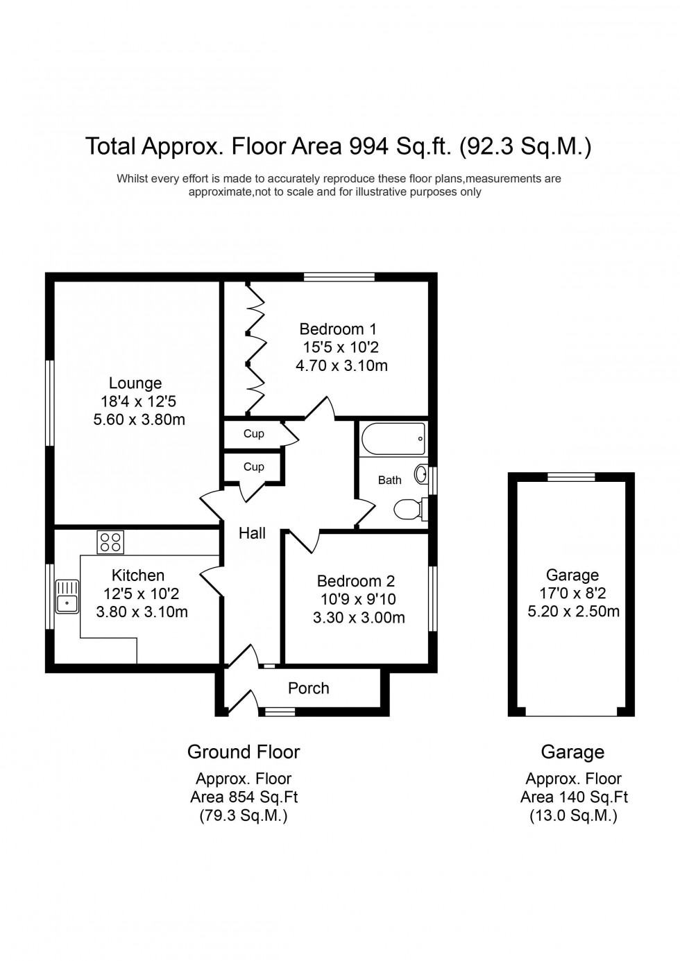 Floorplan for Bath Springs, Ormskirk