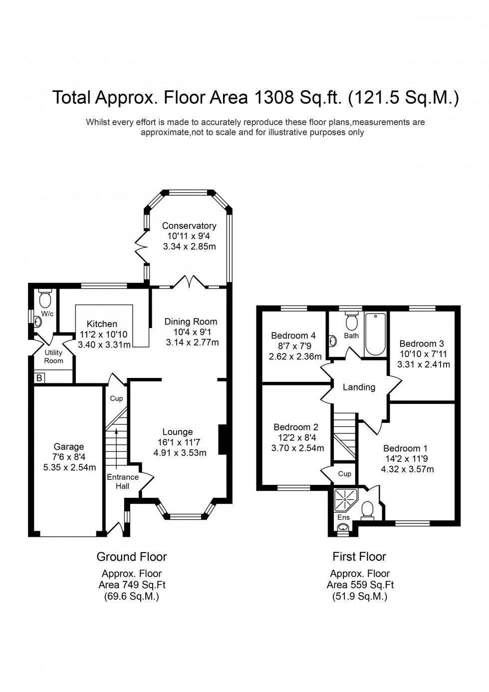 Floorplan for Meadoway, Tarleton