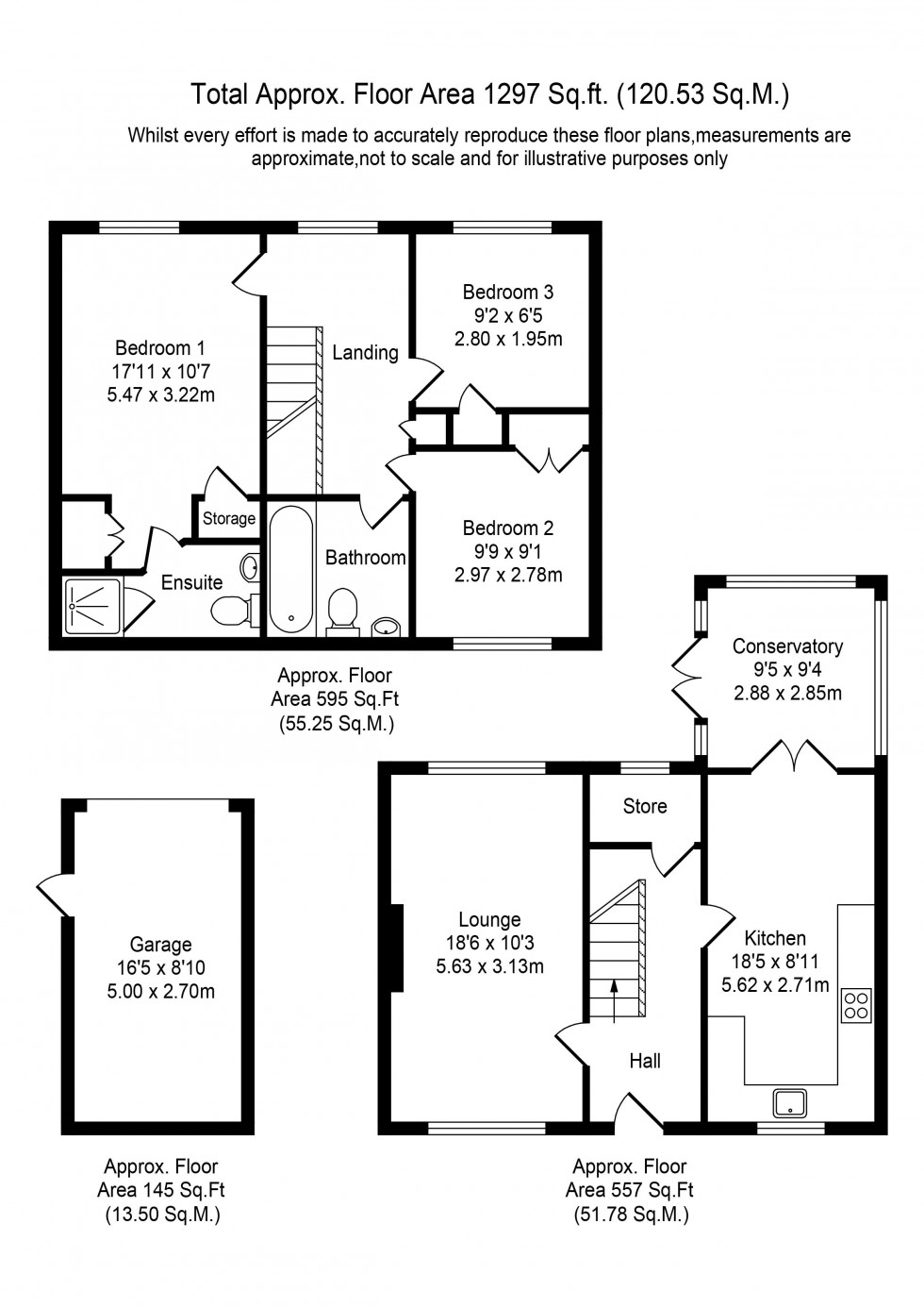 Floorplan for Yoxall Drive, Kirby