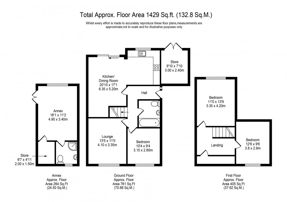 Floorplan for Sefton Drive, Maghull