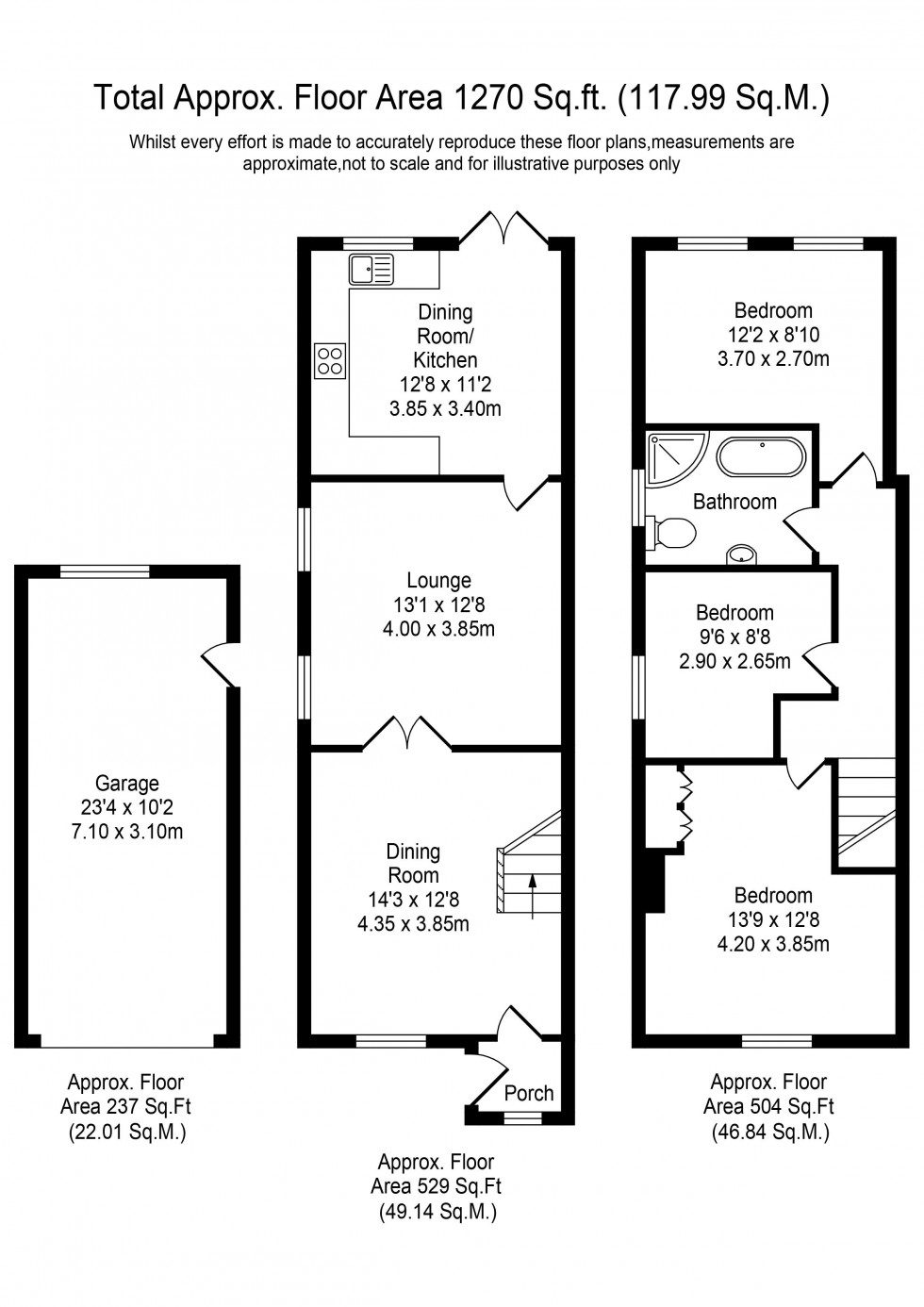 Floorplan for The Green, Eccleston