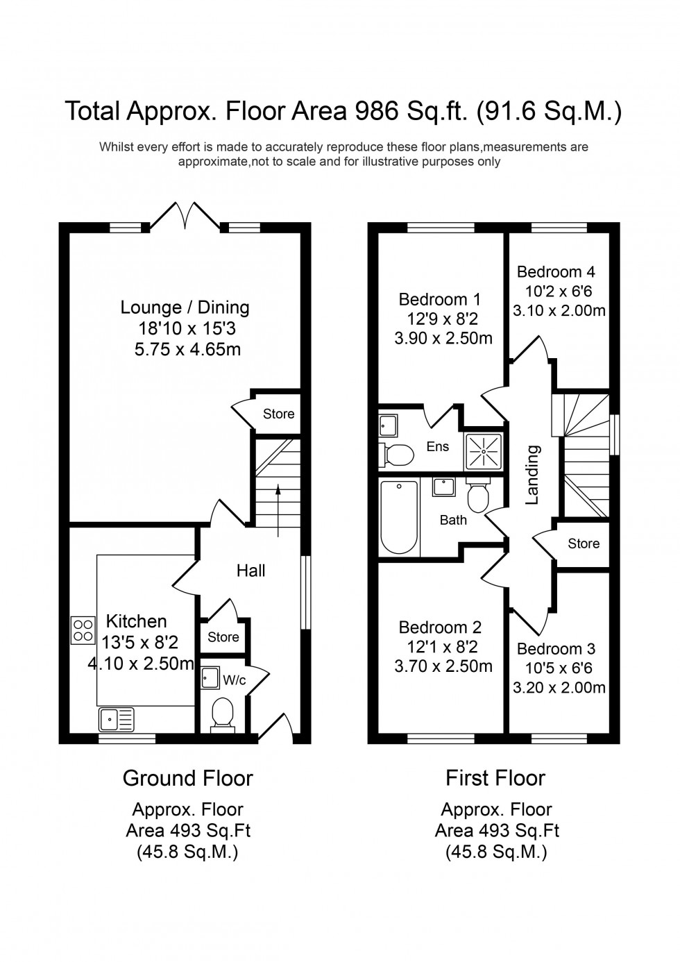 Floorplan for Canal Wharf, Tarleton