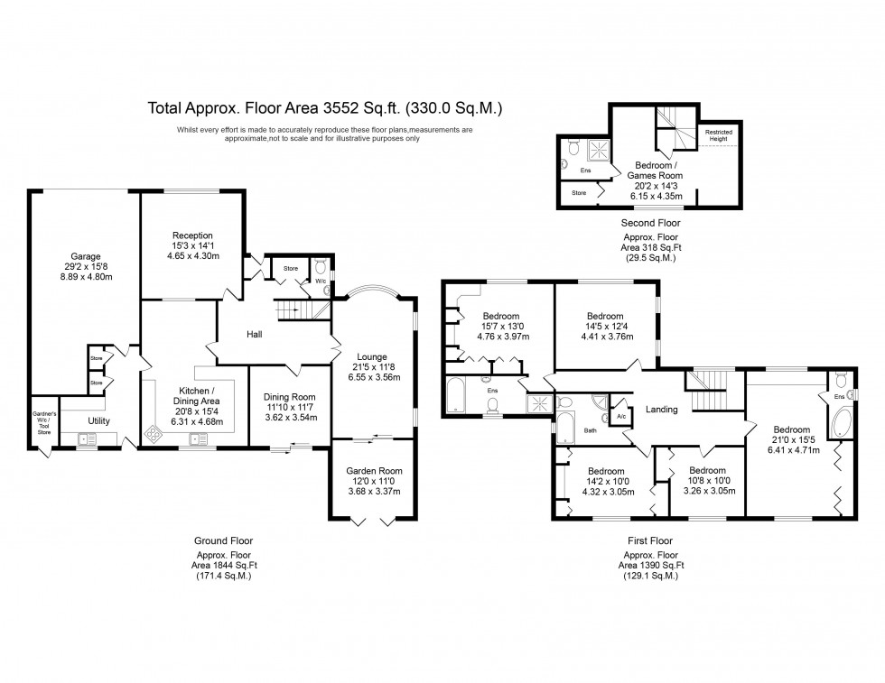 Floorplan for Sherringham Road, Birkdale