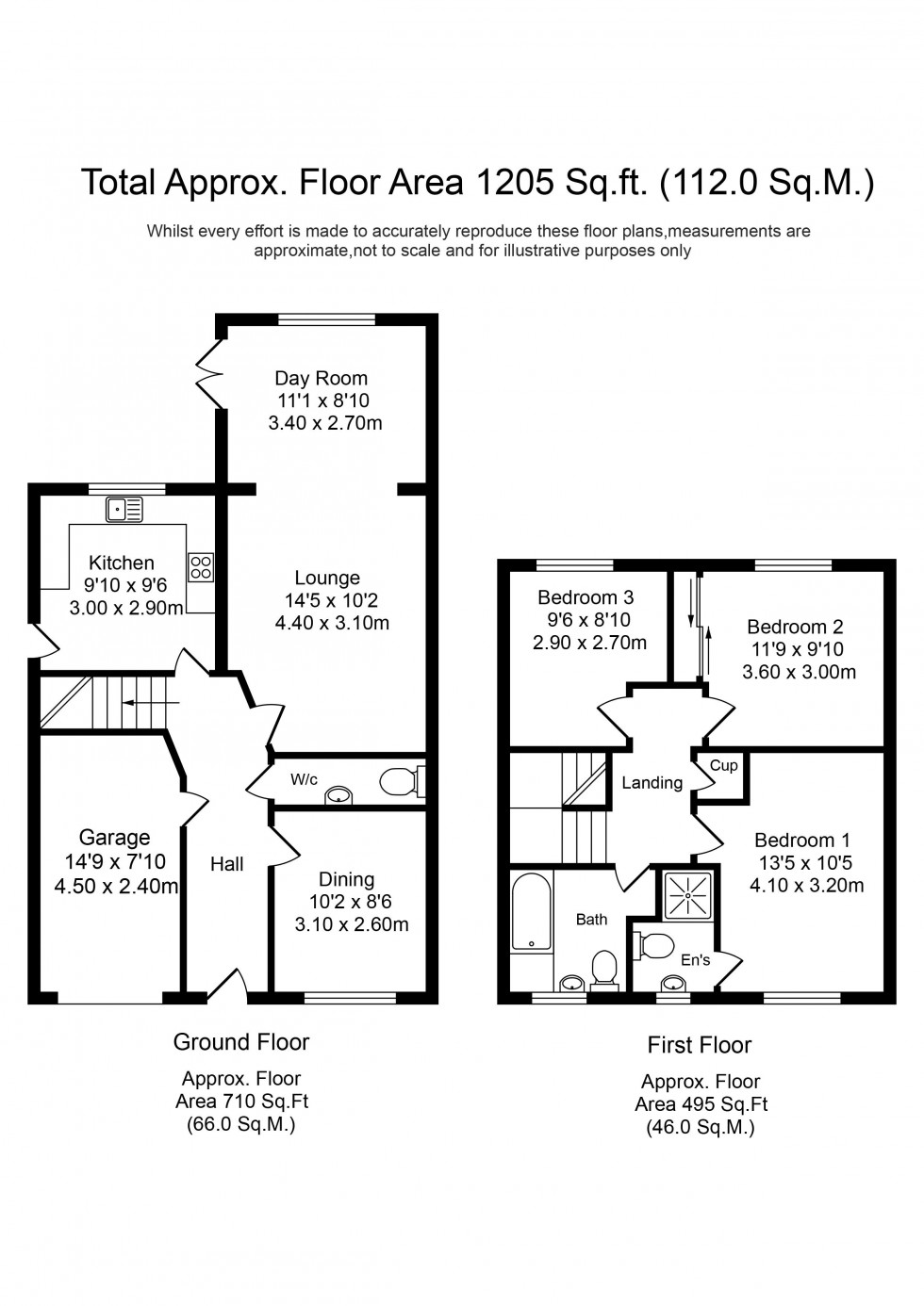 Floorplan for Folly View Grove, Burscough