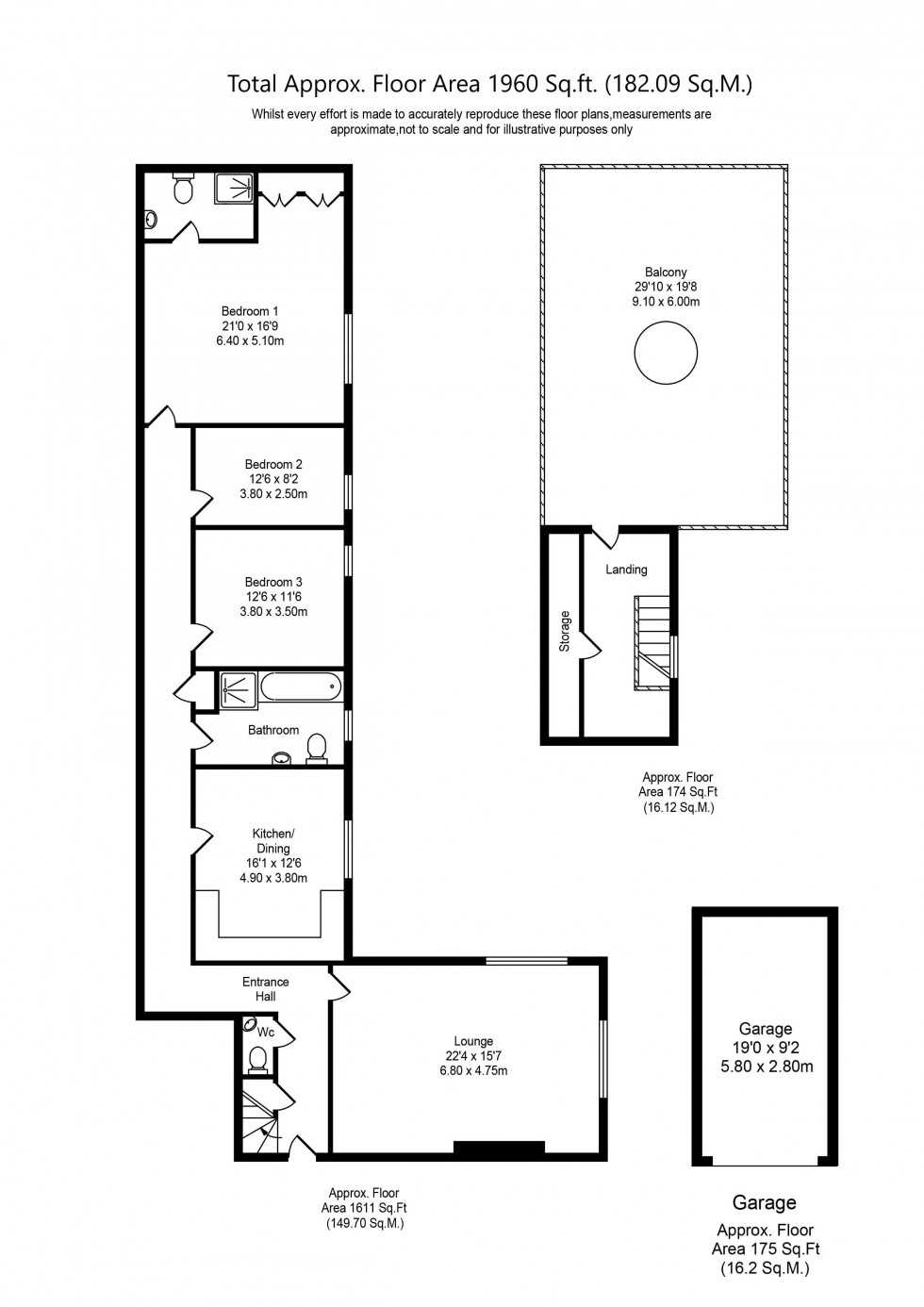 Floorplan for Rufford Park Lane, Rufford