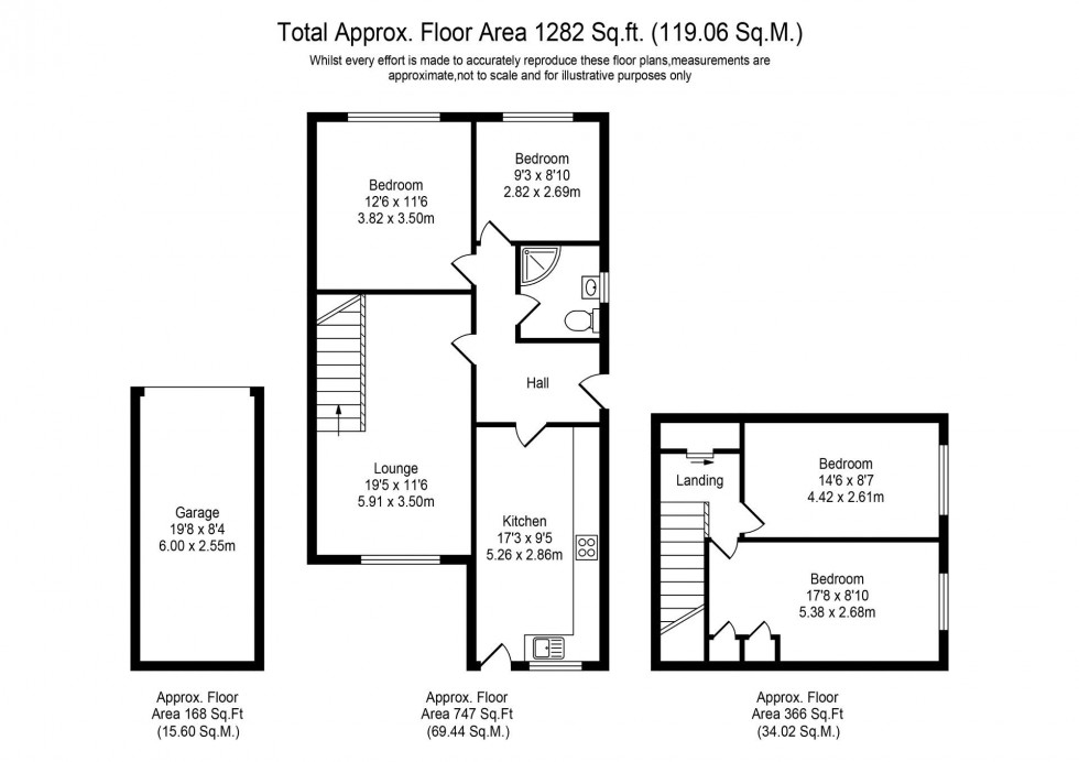 Floorplan for Andrew Avenue, Melling