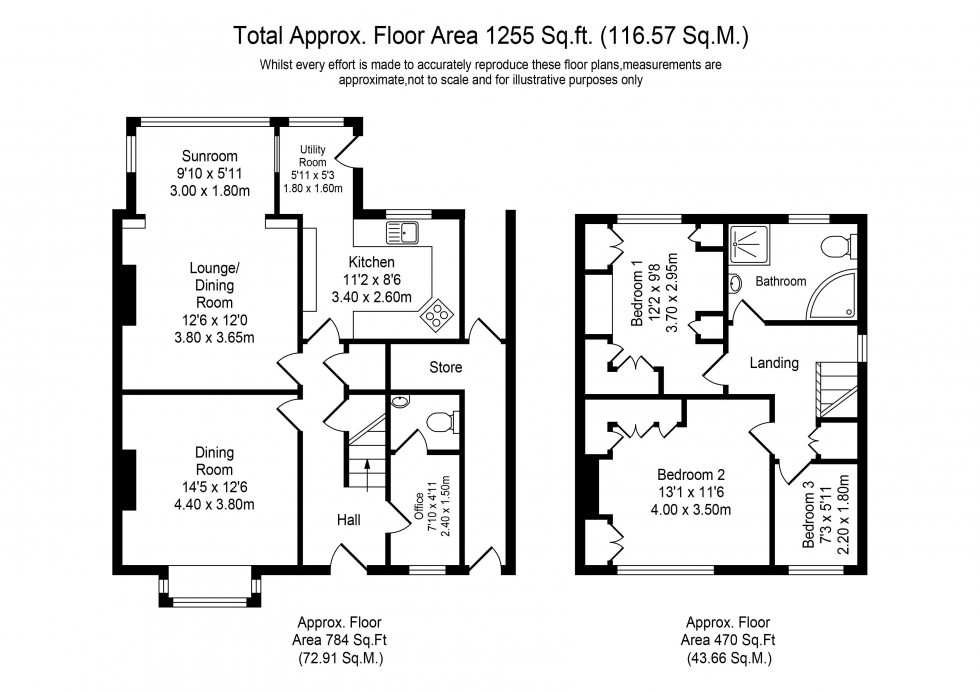 Floorplan for Froom Street, Chorley