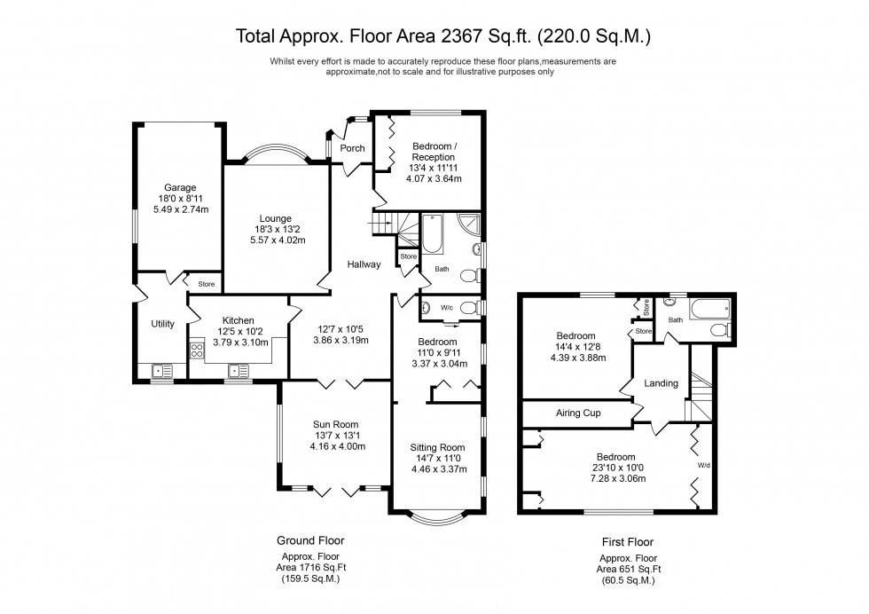 Floorplan for Prescot Road, Ormskirk