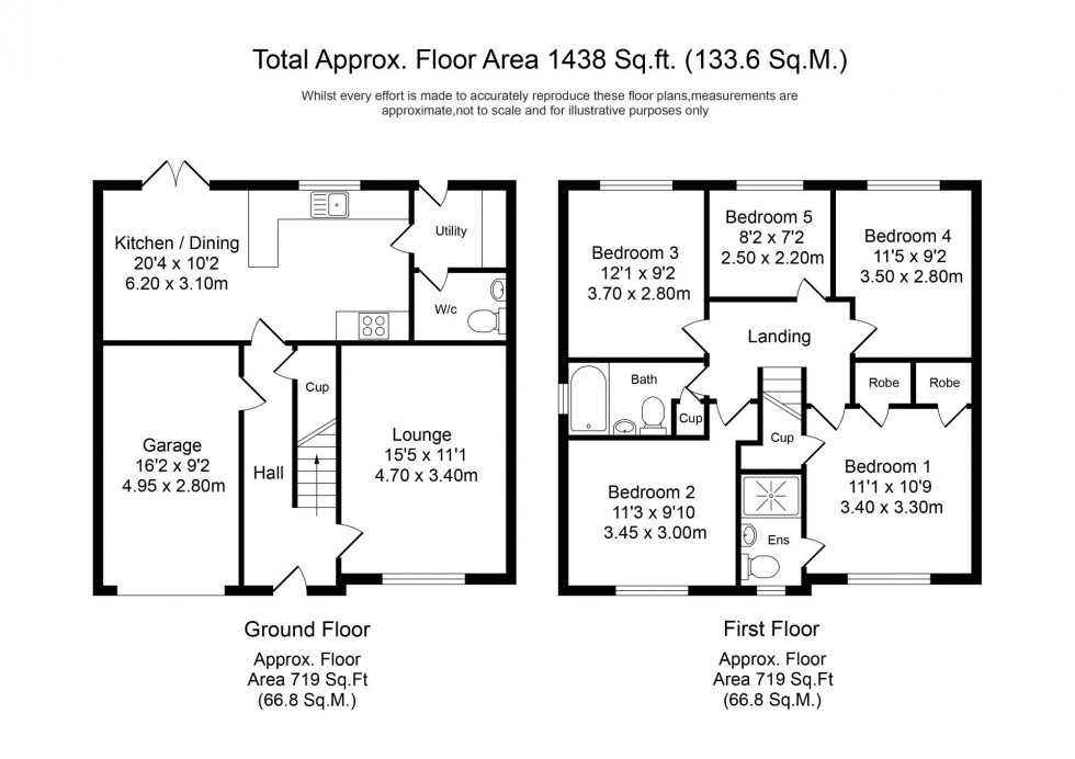 Floorplan for Swift Court, Buckshaw Village